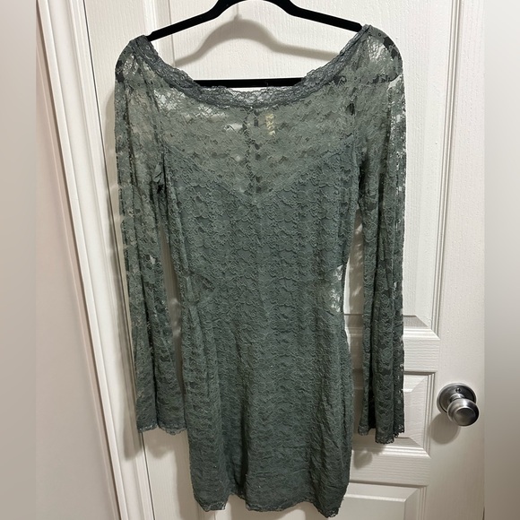 Free People Lacey Mini Dress - Picture 1 of 5